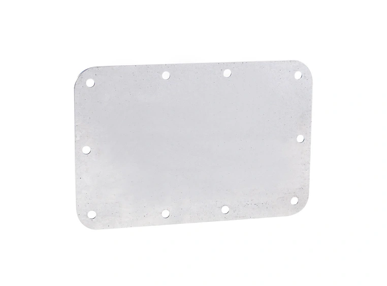 Adam Hall Hardware 34098 - Back Plate for 34083 Recessed Spr 